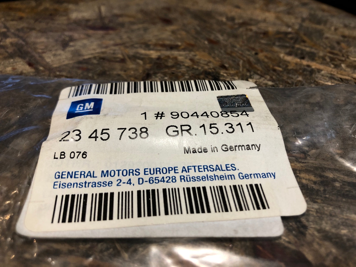 Original Opel Zafira B Abdeckung Griff Laderaum unten Neu