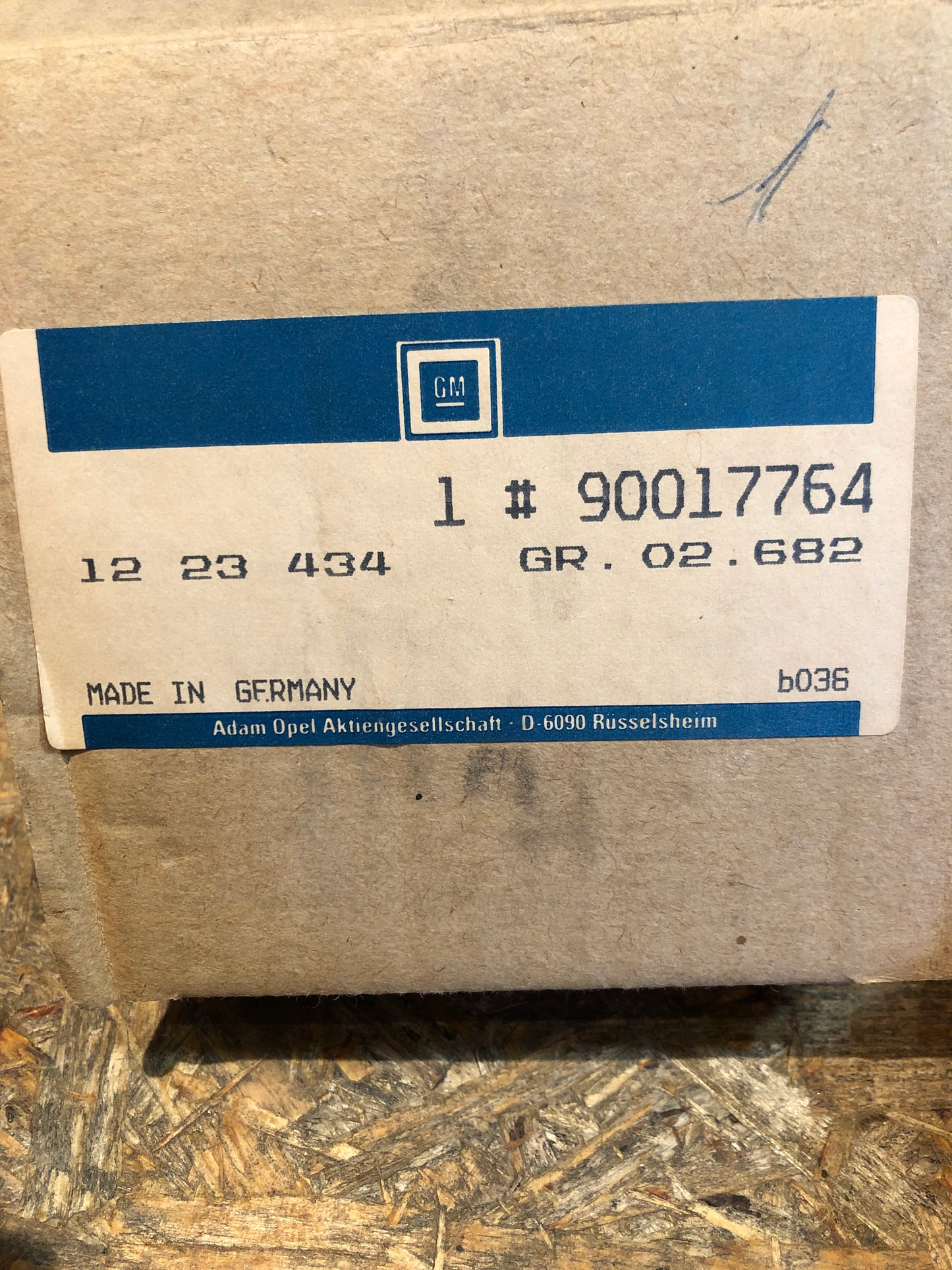 Original Rekord E Glas Rücklicht