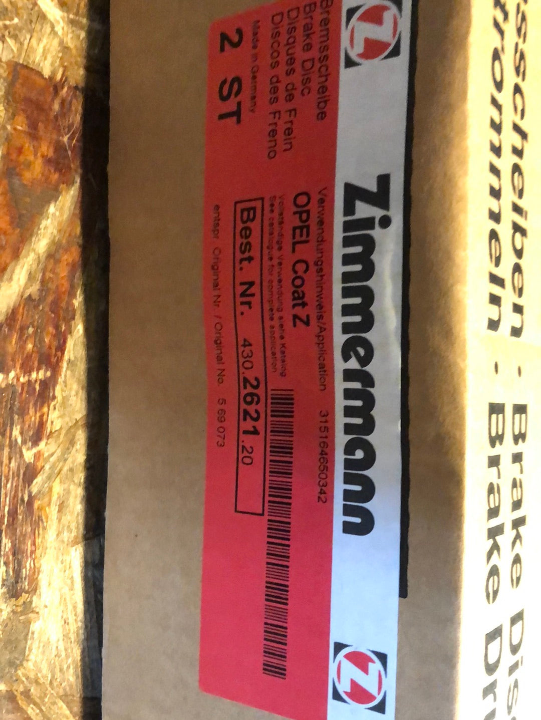 Opel Astra J Bremsenkit Bremsbeläge (4 Stk.) Bremsscheiben (2 Stk.) vorne Neu