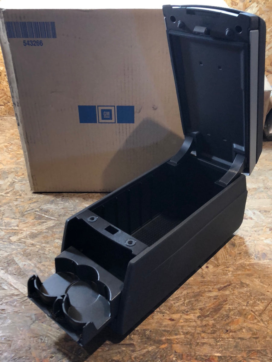 Mittelarmlehne Für Opel Meriva - Mit USB-Anschluss & Ablagefach, Schwarzes PU-Leder