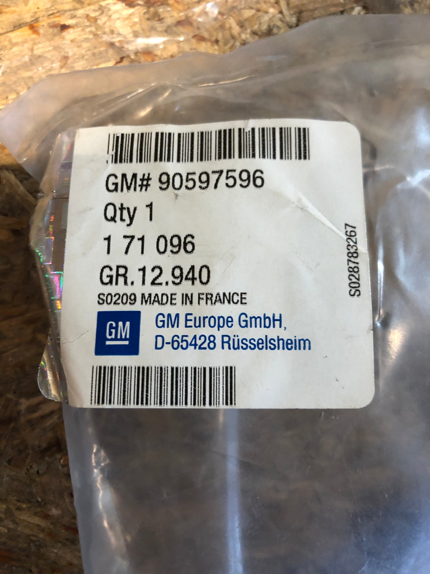 Original GM Opel Zafira A Radlaufverkleidung Neu