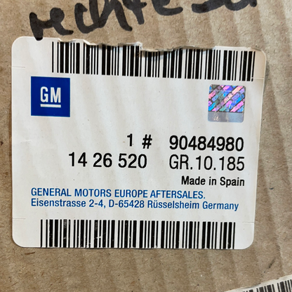 Original GM Opel Corsa B Tigra A Spiegelglas rechts Neu