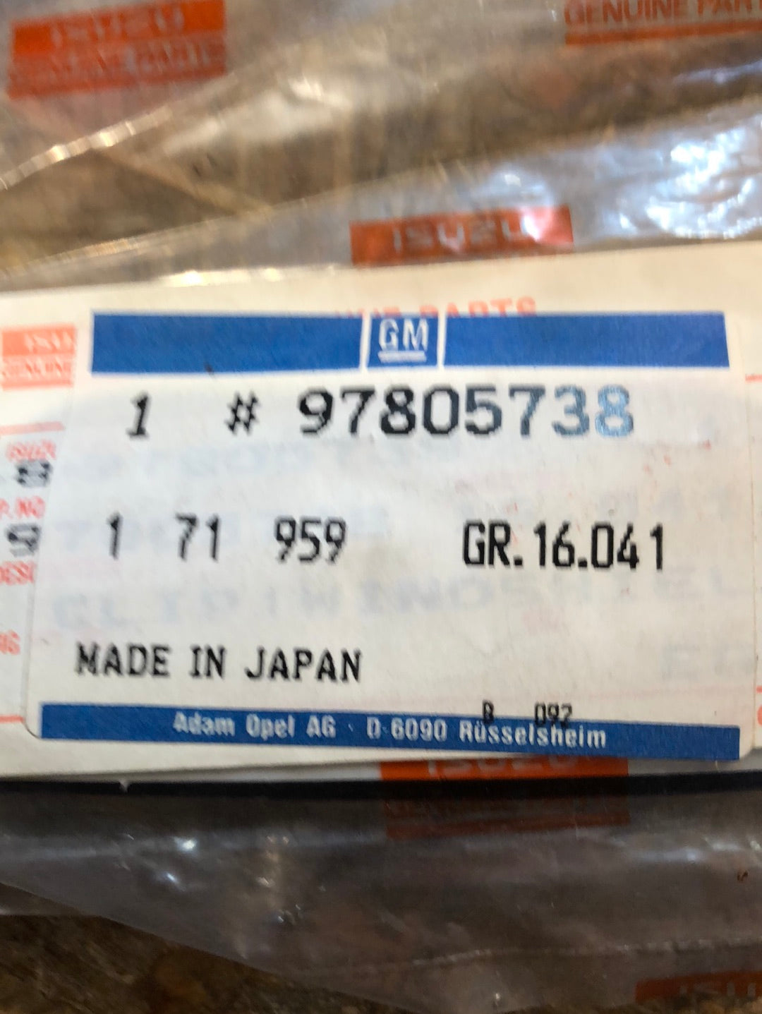 Original GM Opel Monterey Clips Frontscheibe links Neu