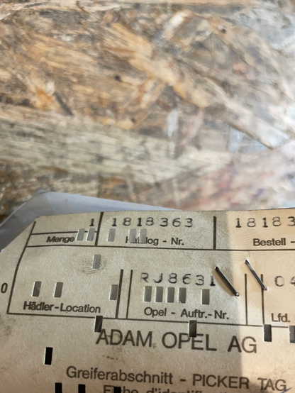 Original GM Opel Omega 2,3D Saugrohr Krümmer Neu