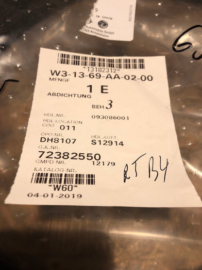 Original Opel Corsa D Dichtung Heckklappe Neu