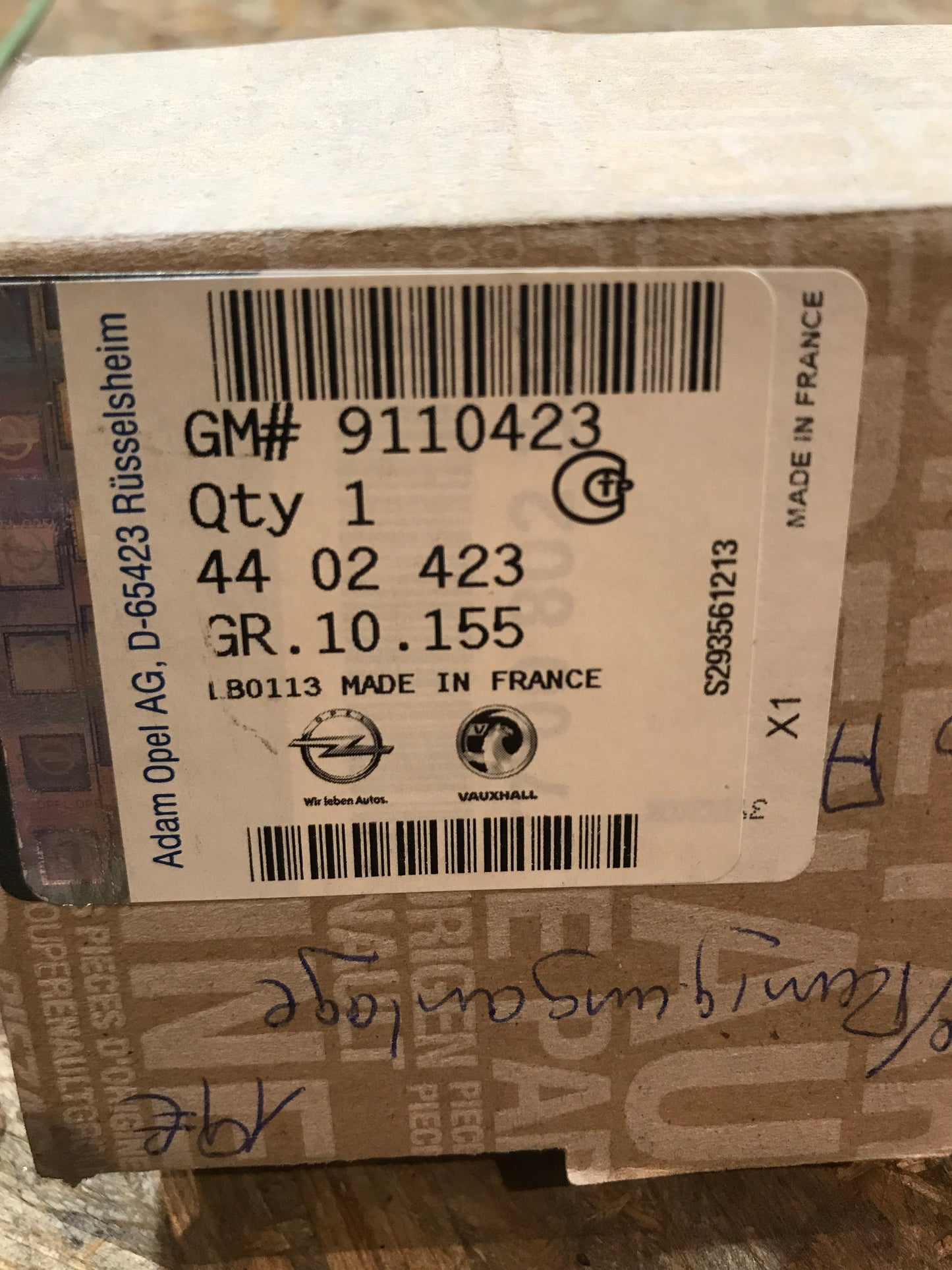 Original Opel Movano A Frontscheibe Reinigungsanlage Pumpe NEU