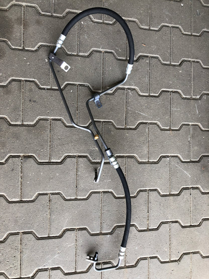 Original GM Opel Vivaro A 1,9L Rohr Pumpe Hilfskraftlenkung an Getriebe in Verbindung mit Klima Neu