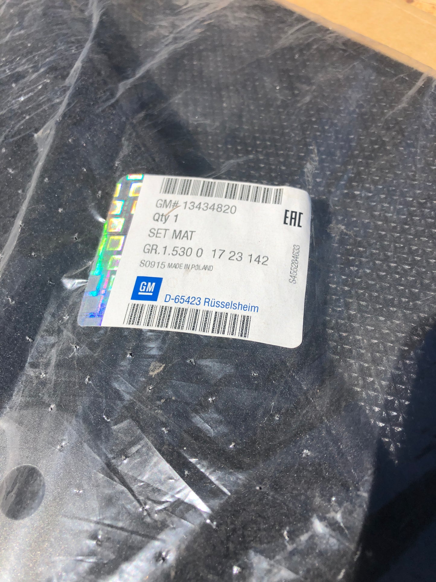 Original Opel Insignia Fußmatten Set Neu