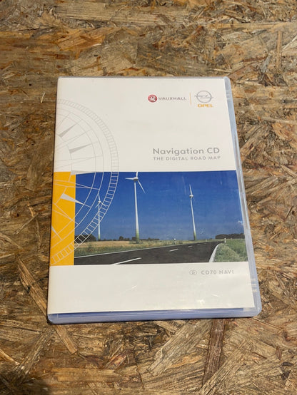 Original Opel Vauxhall CD70 Navigations CD Deutschland Neu
