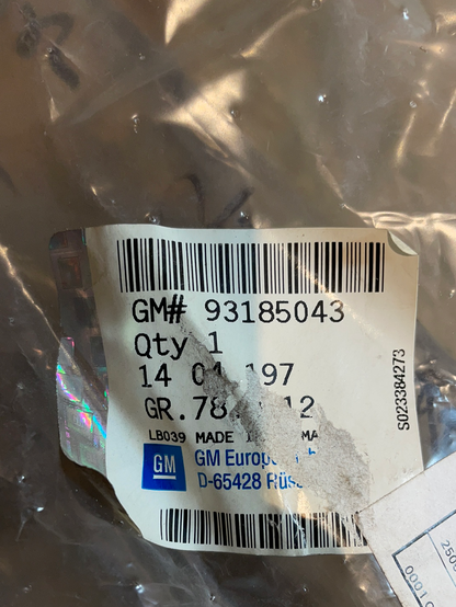 Original GM Opel Astra H Caravan Schutzleiste Stoßfänger hinten links Neu