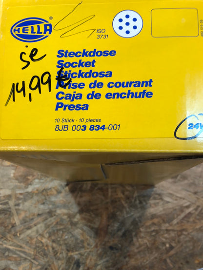 Original Hella Steckdose 7Pol 24V Neu