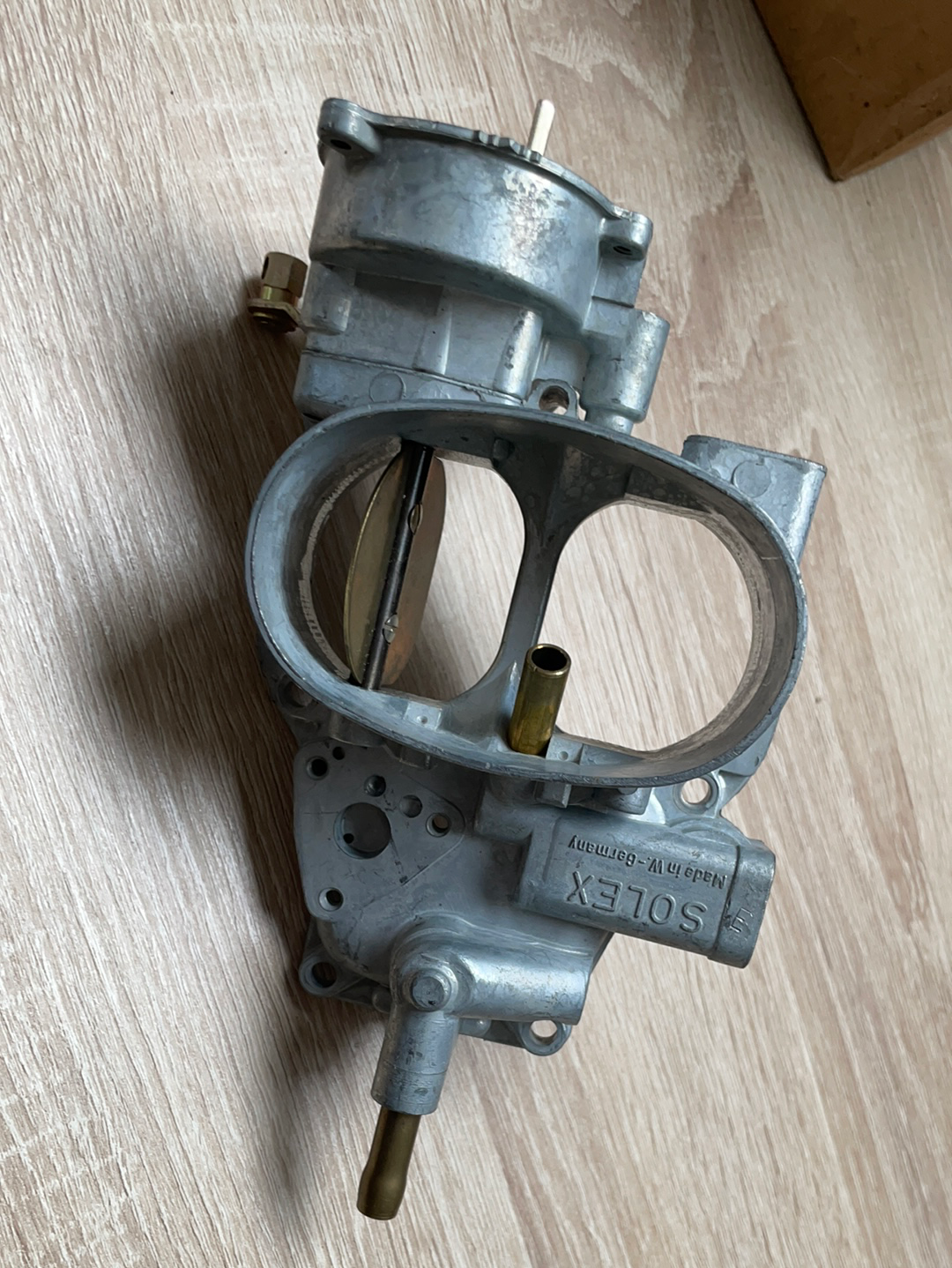 Original GM Opel GT Manta A Rekord C Solex Vergaserdeckel Neu