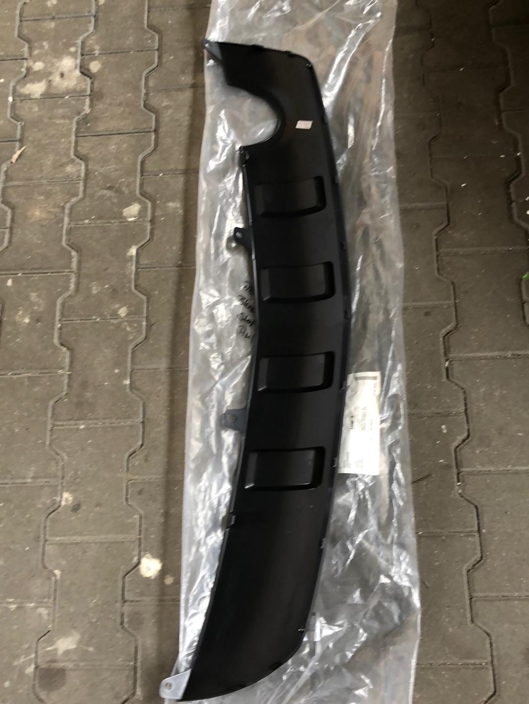 Original GM Opel Antara Abdeckung Stoßstange Hinten Neu