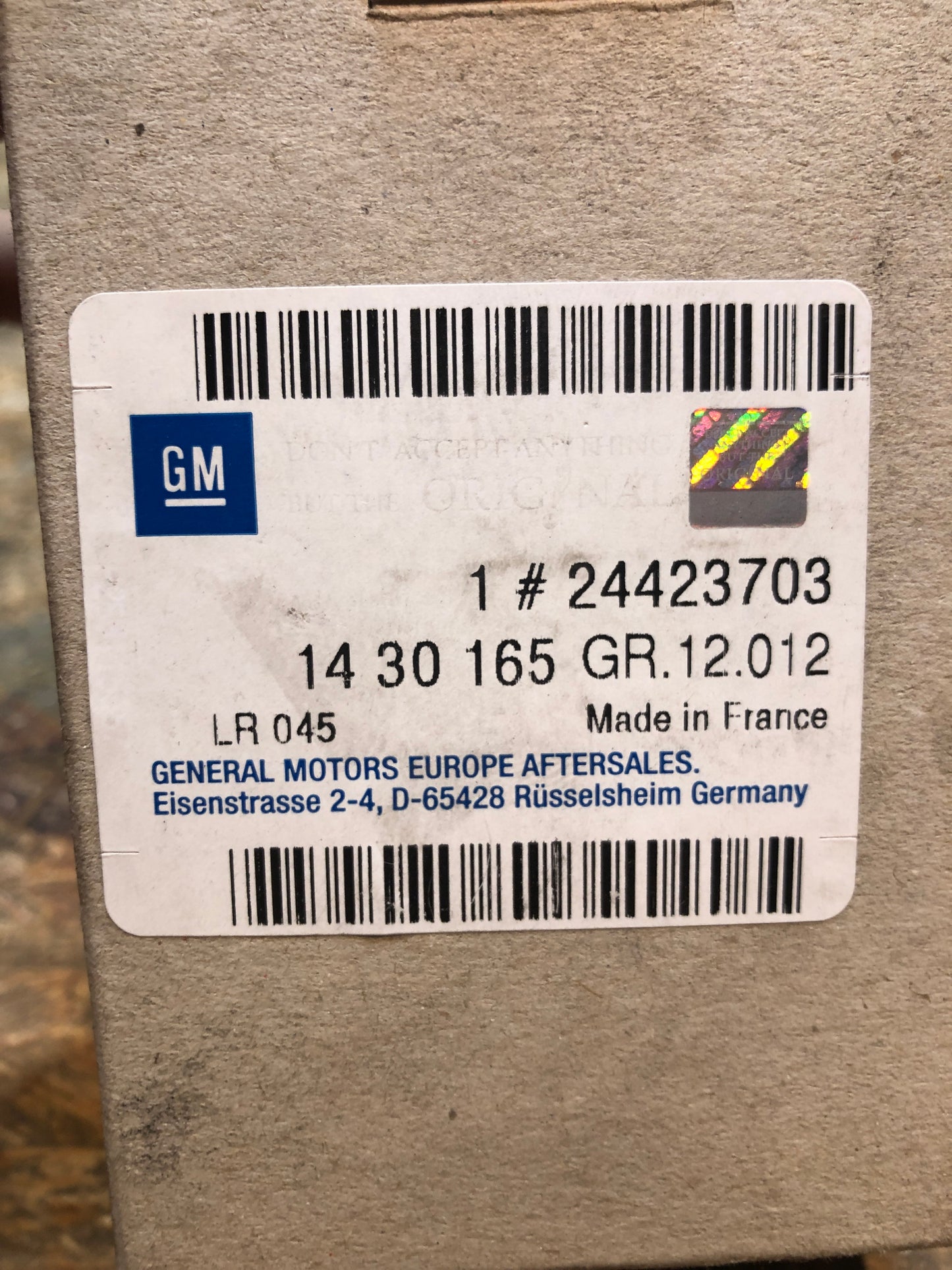 Original GM Opel Omega B Einsatz Aschenbecher Neu
