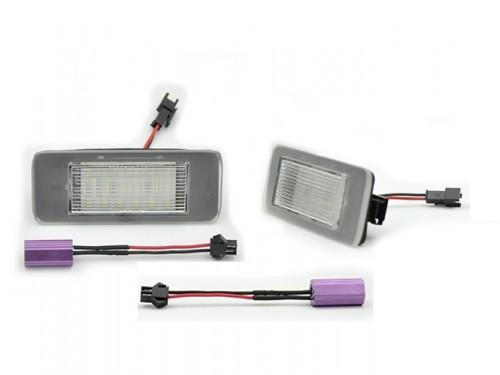 LED Kennzeichen Beleuchtung, Power-LEDs, inkl. E-Prüfzeichen passend für Opel Astra J Bj. 10-, Zafira C Bj- 12