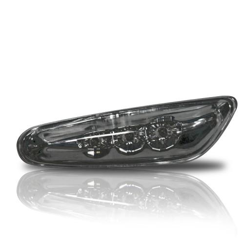 Seitenblinkleuchten, LED, Klar/Rauch passend für BMW E46 09/01-05, E60/E61 03-07/ E90 05-/ E87/X3 04-