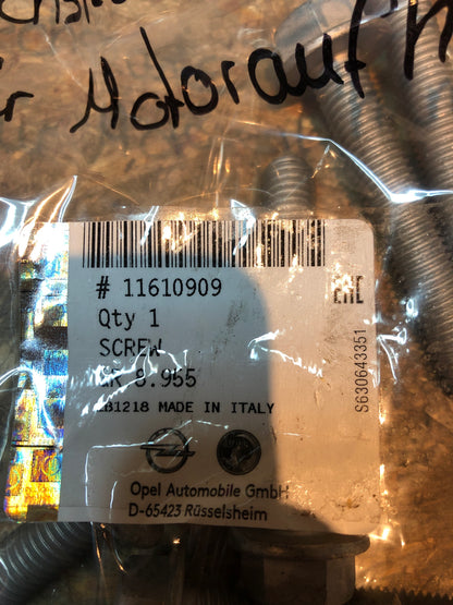 Original GM Opel Astra K Sechskantschraube für Motoraufhängung Neu