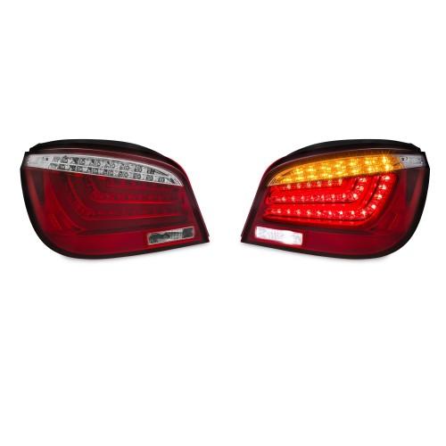 LED Lightbar Rückleuchten im New 5er Design passend für BMW 5er E60 Limo Bj. 03-07