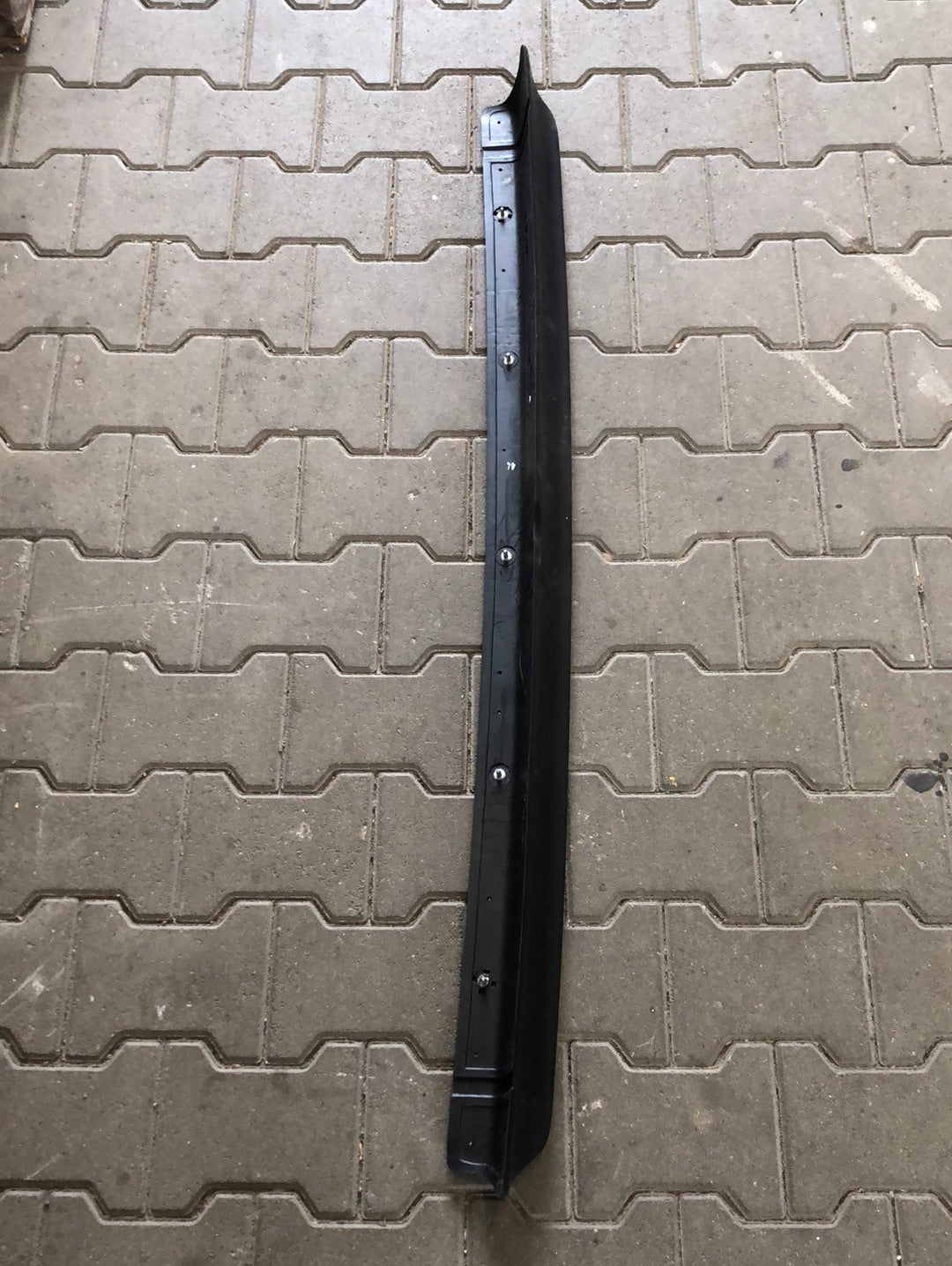 Original GM Opel Ascona C Einbausatz Heckspoiler Heckklappe schwarz Neu