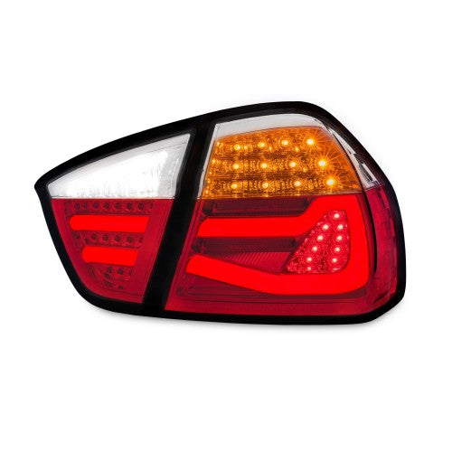 Lightbar Rückleuchten Klarglas rot