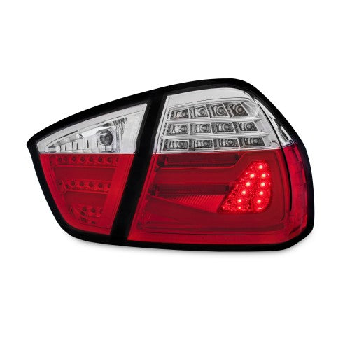 Lightbar Rückleuchten Klarglas rot