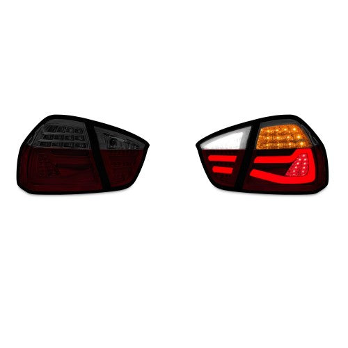 Lightbar Rückleuchten rauch/rot schwarz für BMW E90