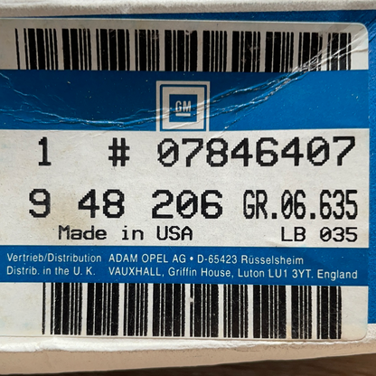 Original GM Kappe Deckel Behälter Neu