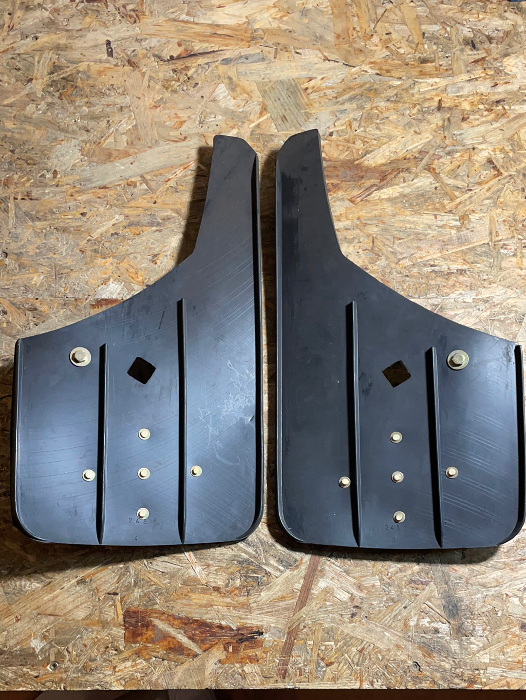 Original GM Opel Corsa A Satz Schmutzfänger Neu