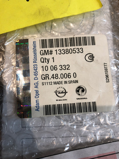 Original GM Opel Adam Speichenkappe Neu