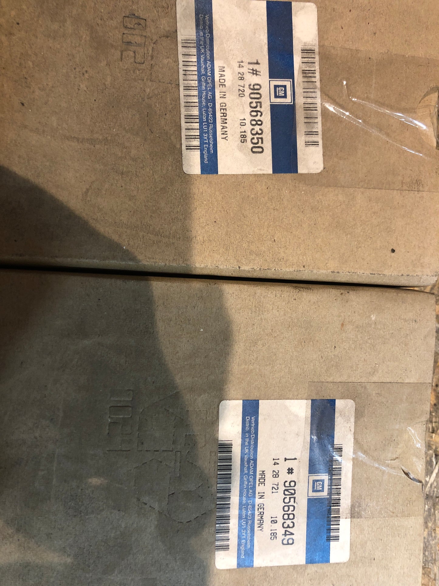 Original GM Opel Vectra B (38) 1.6 16V ecotec Set Spiegelgläser außen rechts/links Neu