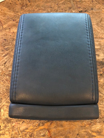 Original GM Opel Senator B Bj. 88-94 Abdeckung Konsole blau Leder Neu