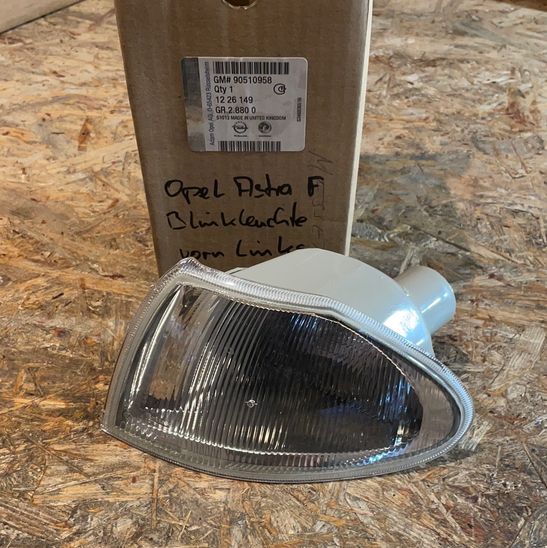Original GM Opel Astra F Blinkleuchte vorne links Neu