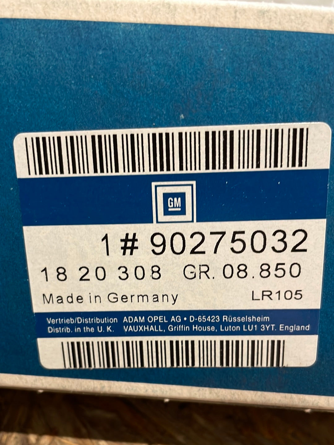 Original GM Opel Senator B Heizungsbetätigung Amaturen links Neu