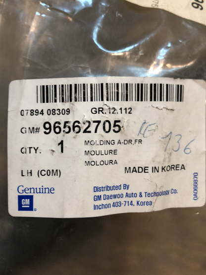 Original GM Chevrolet Matiz Spark Zierleiste Neu