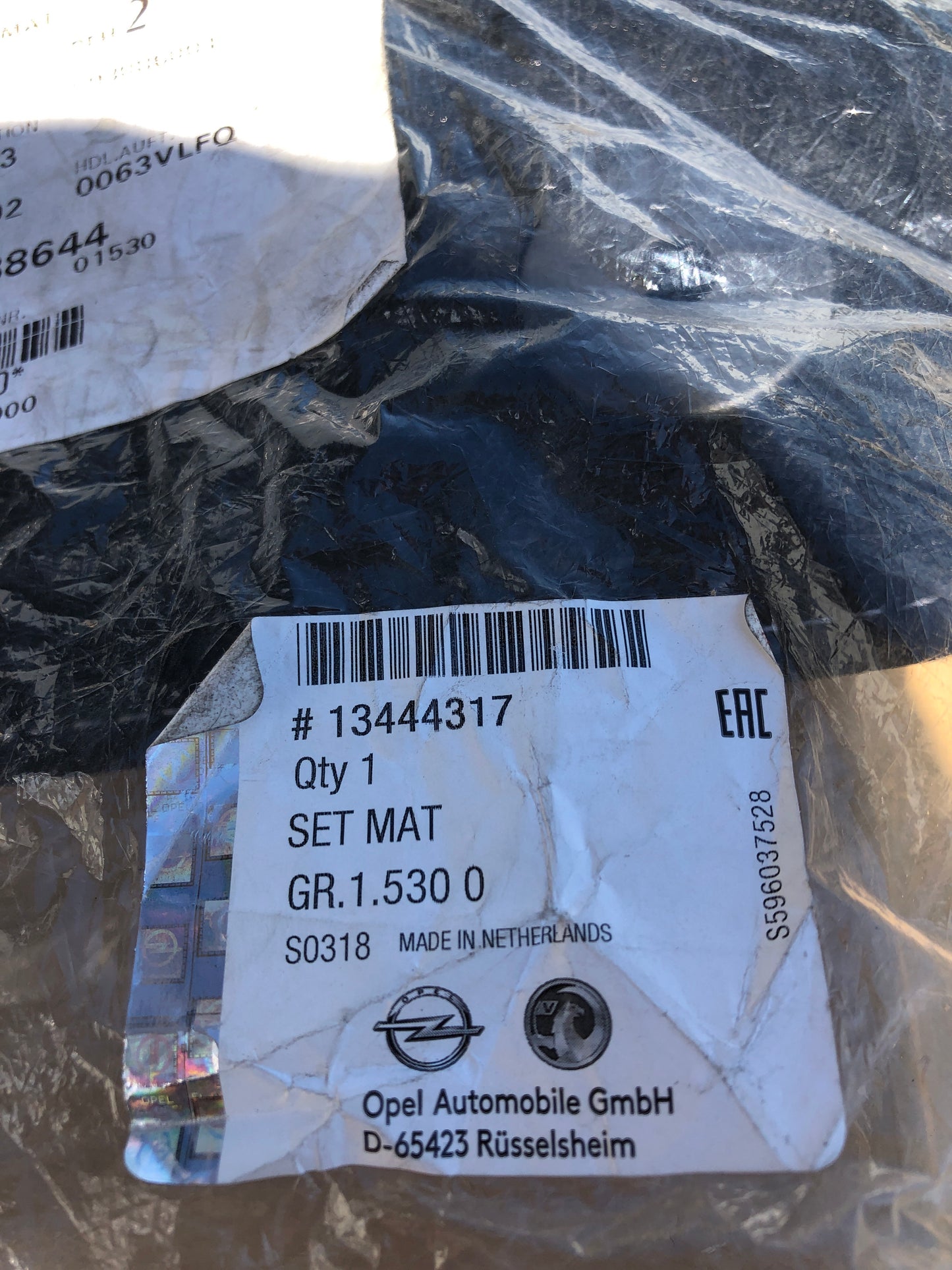 Original Opel Corsa D E Fußmatten Set 4 Teilig Neu