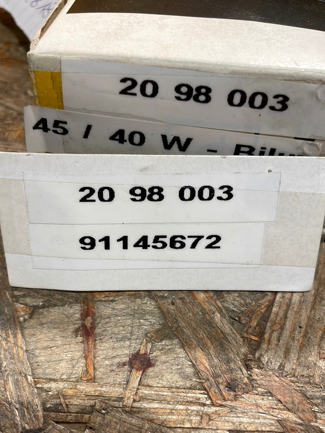 Original Glühlampe Fernscheinwerfer 45/40W Bilux Neu