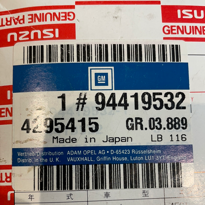 Original GM Isuzu Campo (kB) Bj. 1983-1991 53-75PS Diesel Kraftstofffilter Neu