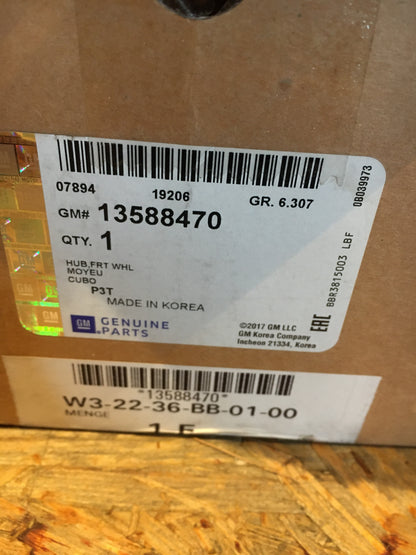 Original Mokka X Radnabe vorne links NEU