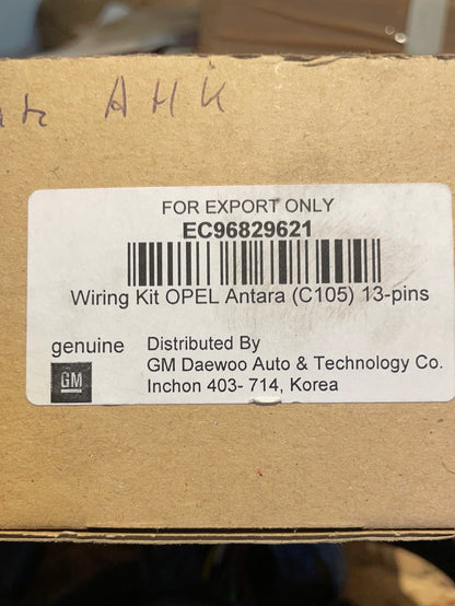 Original GM Opel Antara E-Satz Anhängerkupplung 13Pins Neu