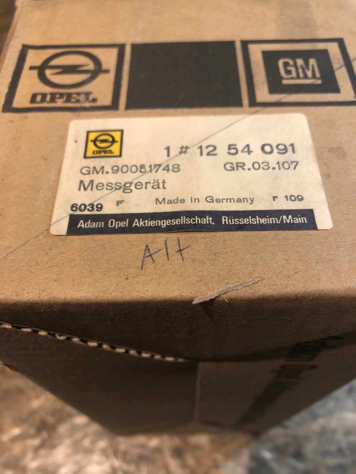 Original Opel Rekord E Commodore C Tankmessgerät Neu