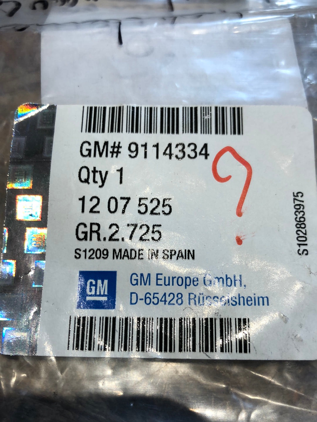 Original GM Opel Corsa C D Stellmotor Leuchtweitenregulierung Neu