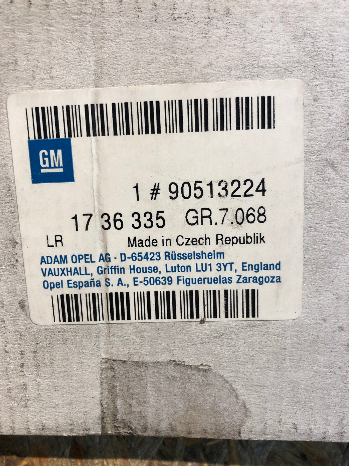 Original Astra G Zafira A Kabelsatz Anhängerkupplung original GM Opel NEU