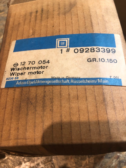 Original Opel Manta B Wischermotor Neu