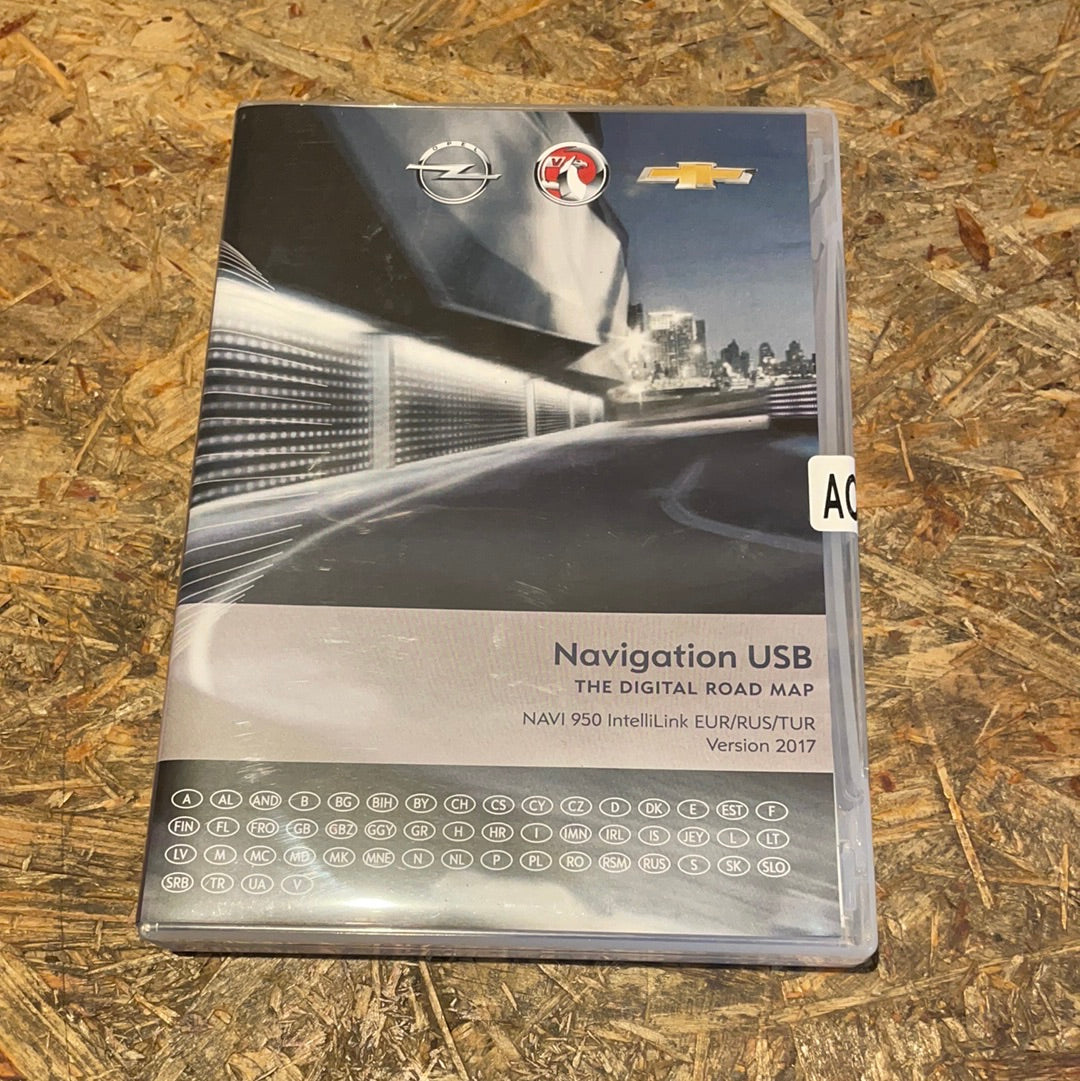 Original GM Opel Chevrolet Vauxhall Navigations CD Neu