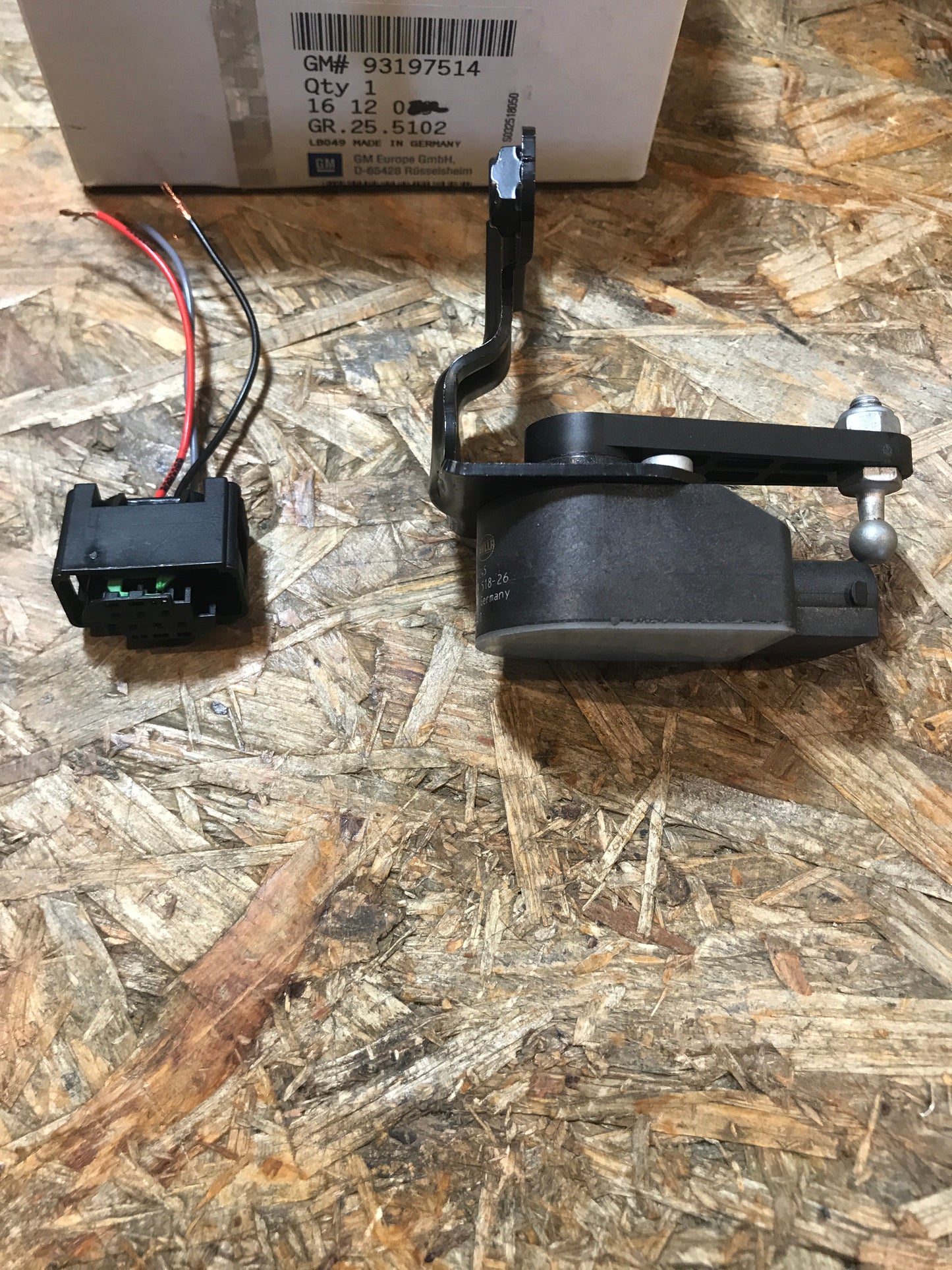 Original Omega B Leuchtweitenregulierung XENON NEU