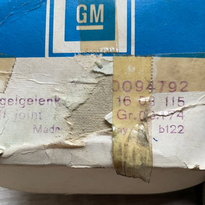 Original GM Opel Kadett D Traggelenk vorne unten Neu