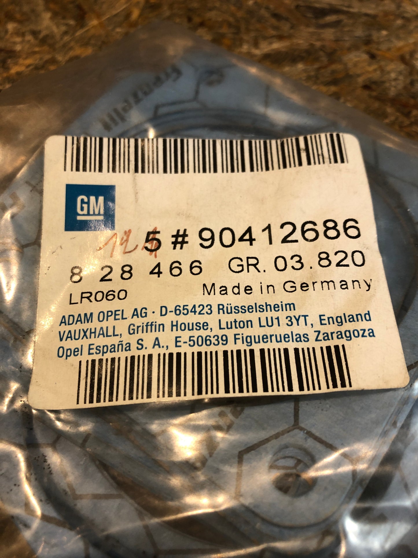 Original Opel Astra G Dichtung Drosselklappe Neu