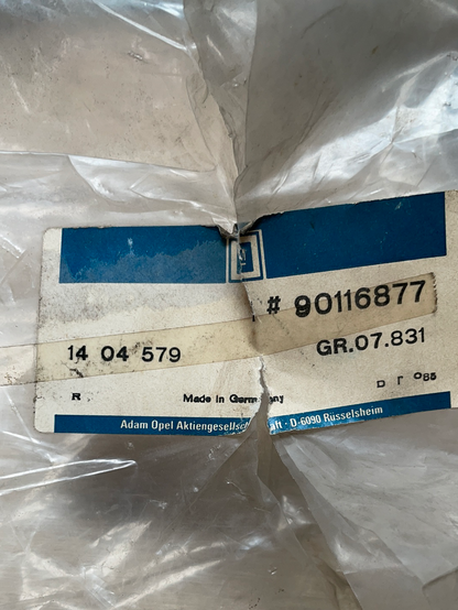Original GM Opel Kadett D Stoßstangenecke hinten links Neu