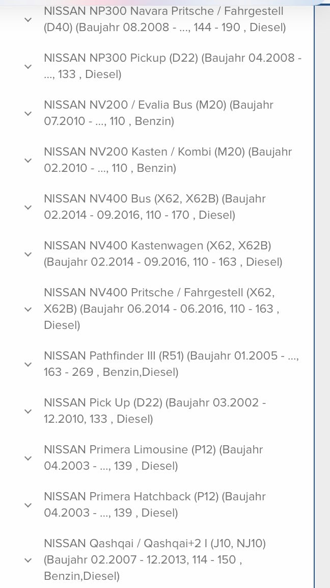 Original Nipparts Nissan Infiniti UVM. Siehe Bild Luftmassenmesser NEU