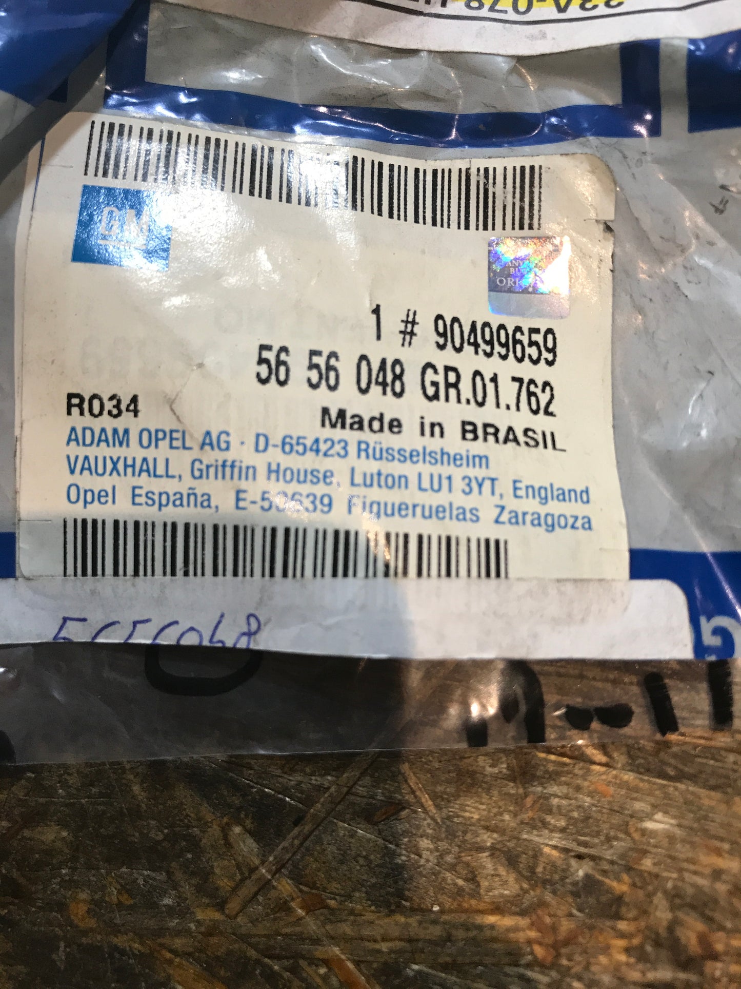 Original Opel Omega B Schlauchbogen Entlüftungsrohr an Zylinderkopf NEU
